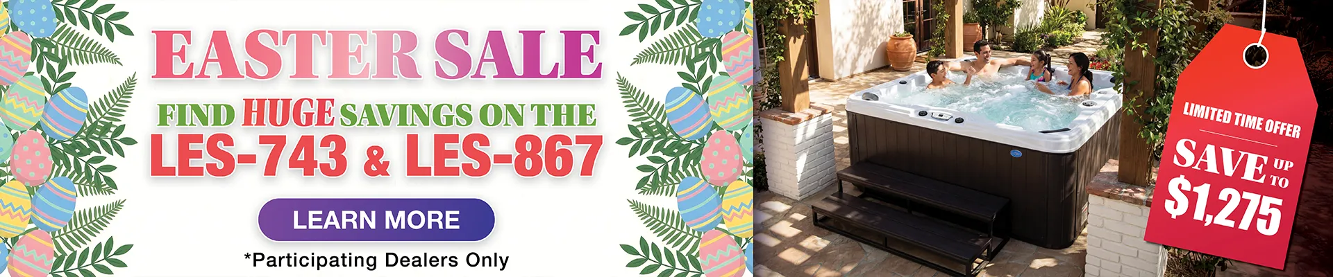 Calspas hot tub being used in a family setting - Rialto